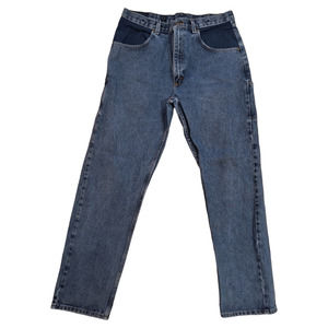 Gander Mountain Jeans Men's 36 x 33 Straight Leg Suspender button Denim